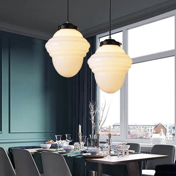 Vinvano Frosted Glass Pendant Light