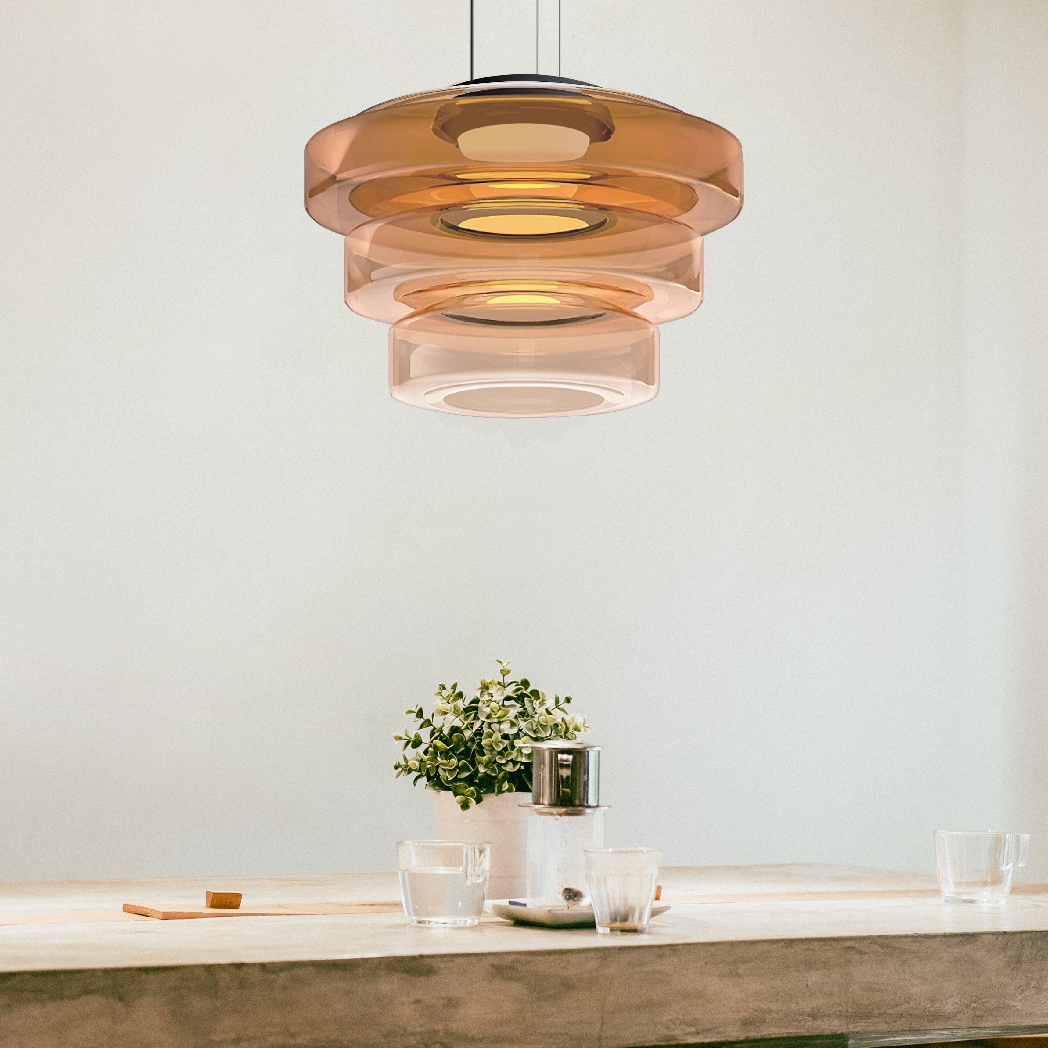 Zevnor Layered Pendant Light
