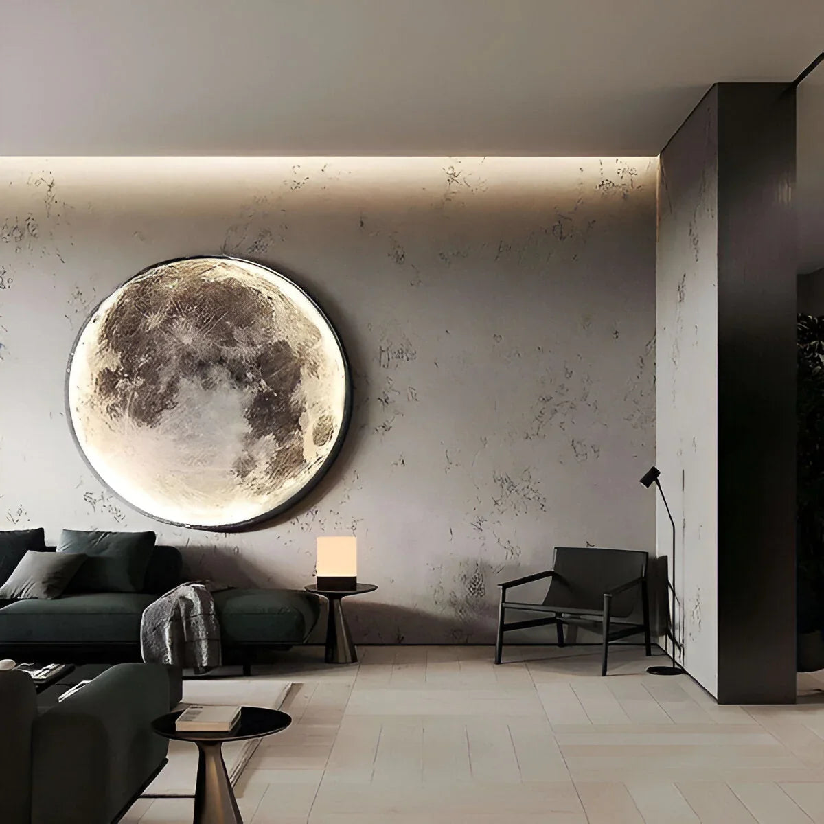 Ecliza Moon Design Wall Light