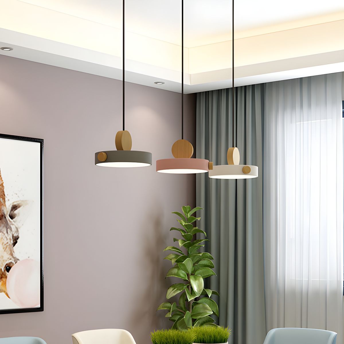 Louzel Nordic Pendant Light