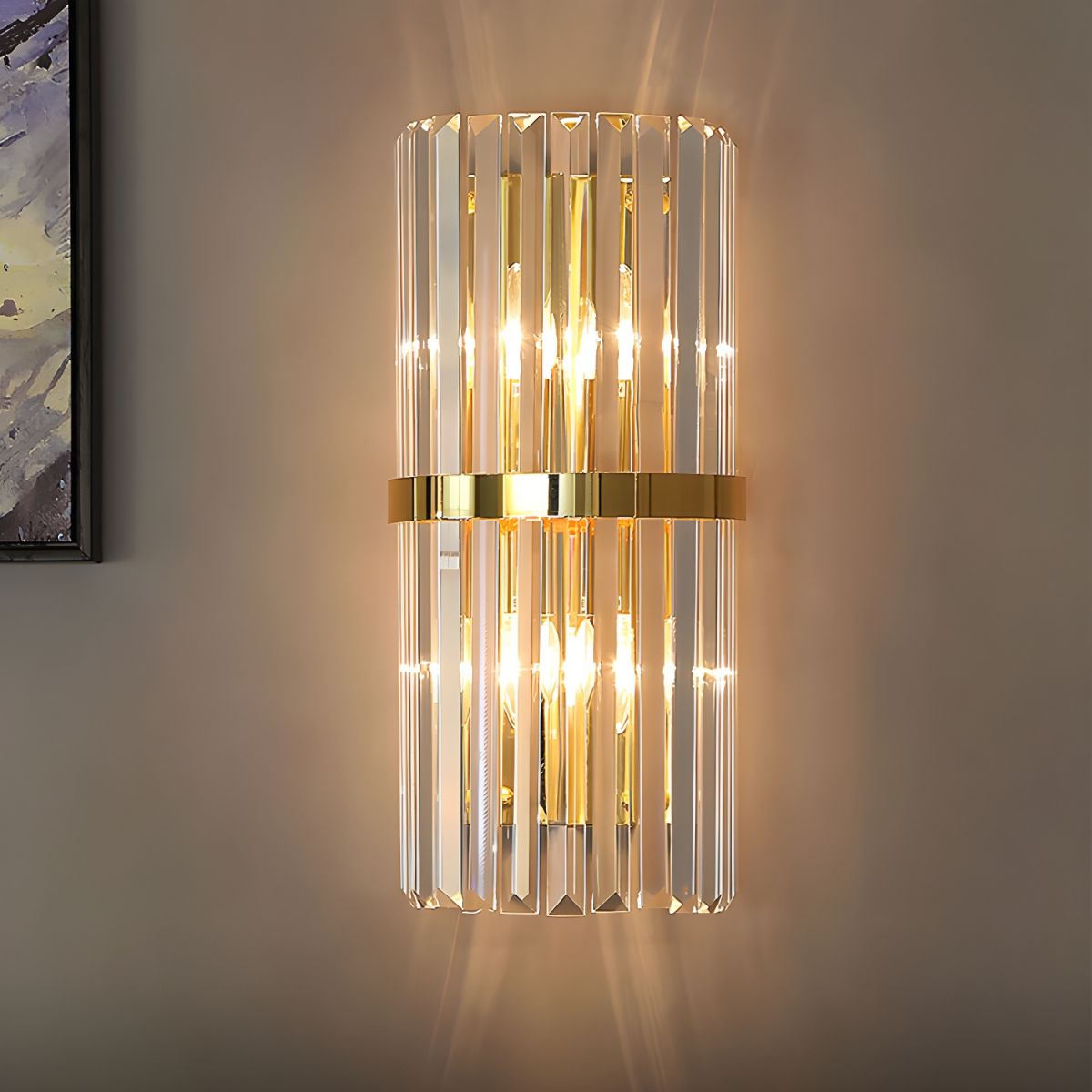 Qivron Crystal Wall Light