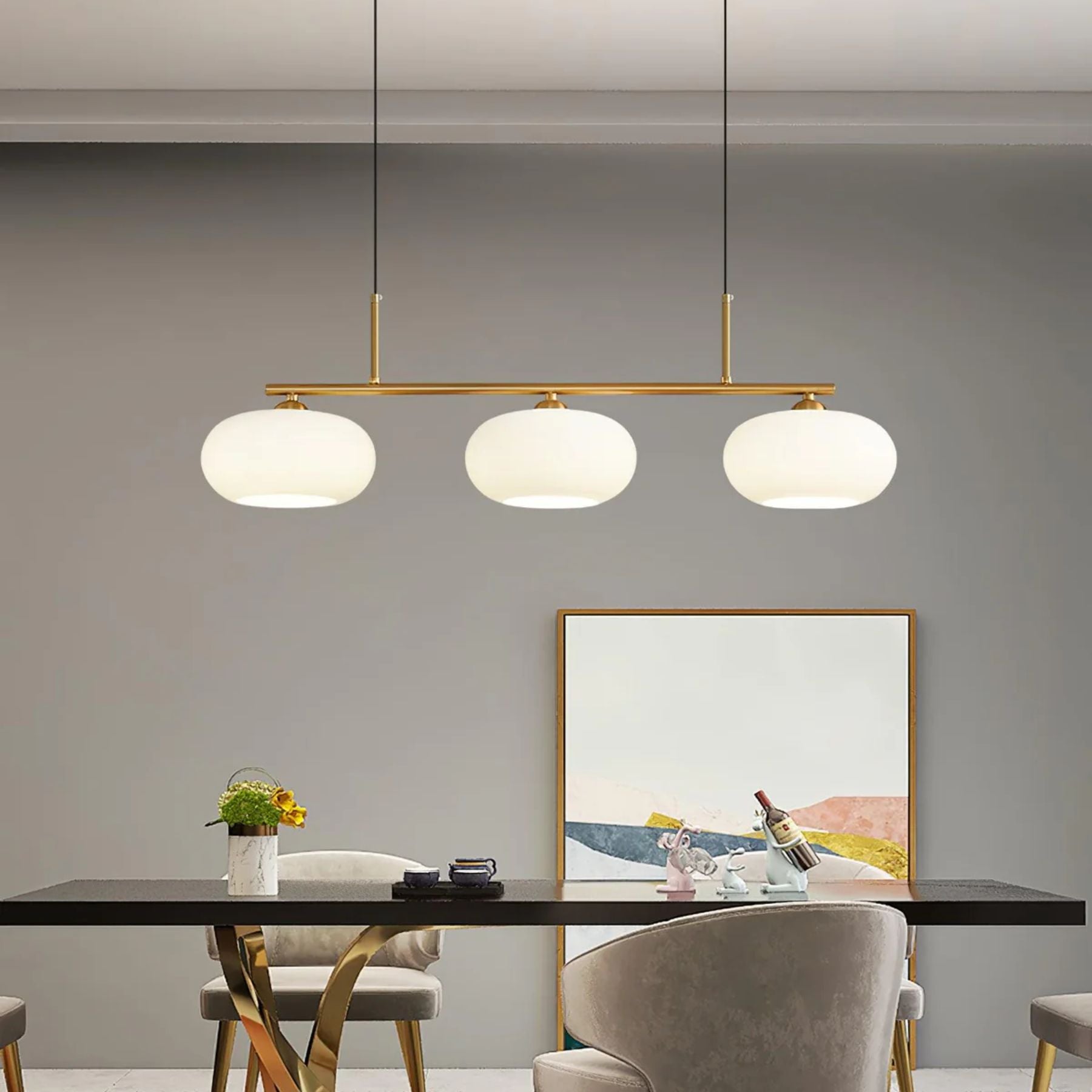 Plezaro Triple Pendant Light