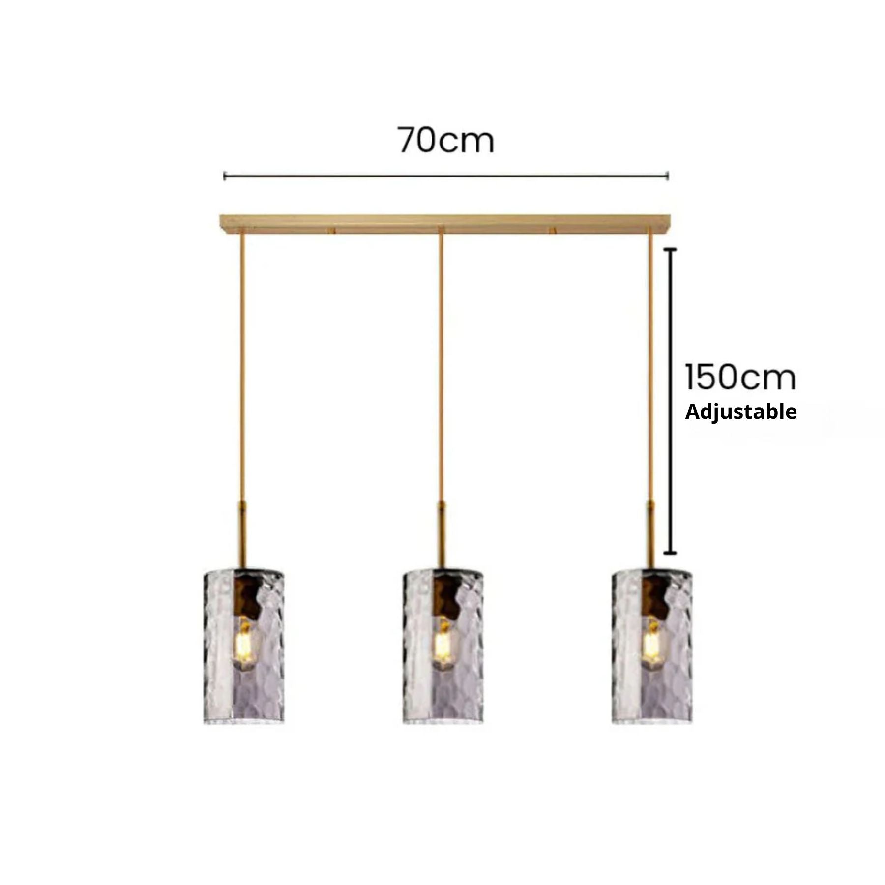 Ripano Glass Pendant Light