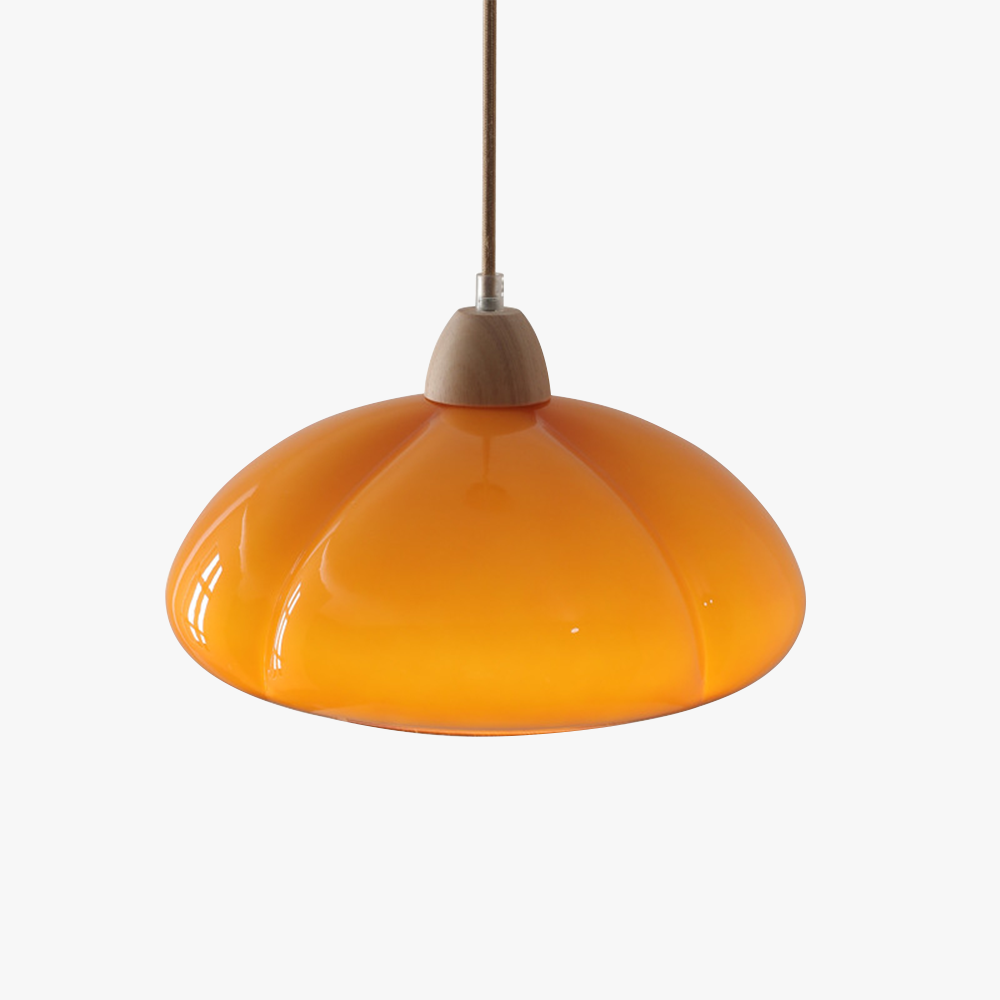 Olvano Pumpkin Pendant Light