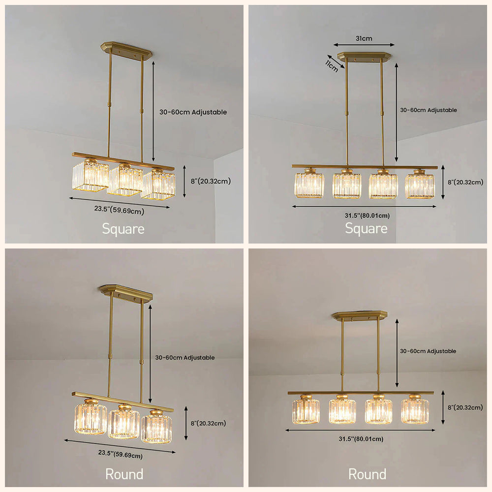 Scanzaro Multi-Head Pendant Light