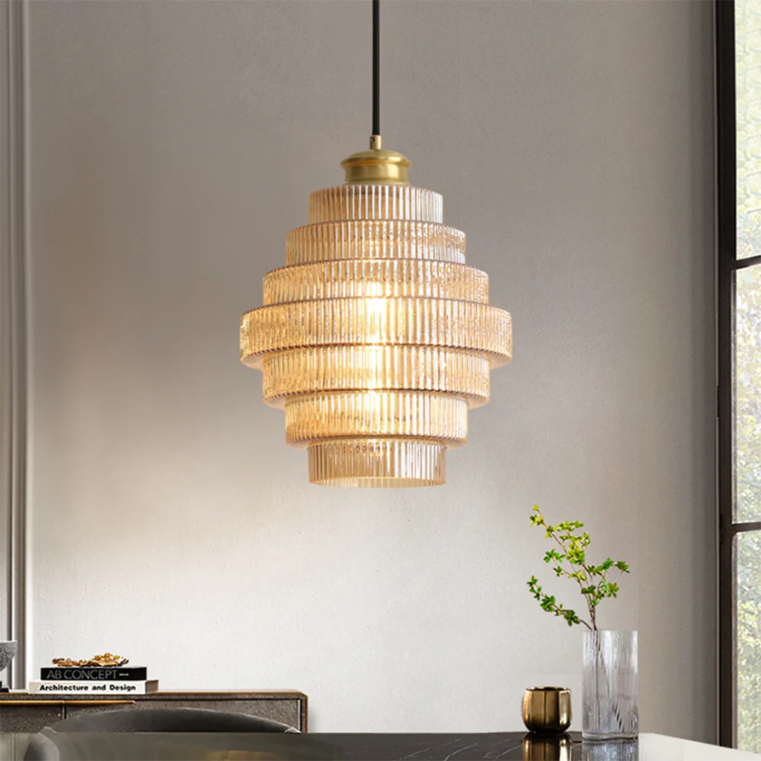 Loyenna Waved Pendant Light