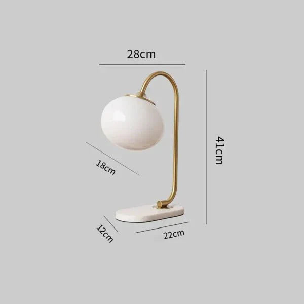 Malloro Glass Table Lamp