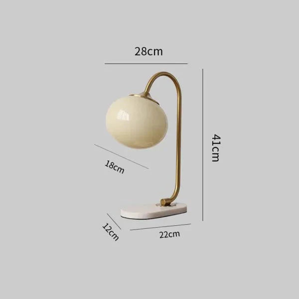 Malloro Glass Table Lamp