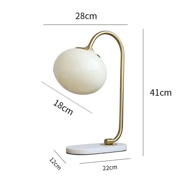 Malloro Glass Table Lamp