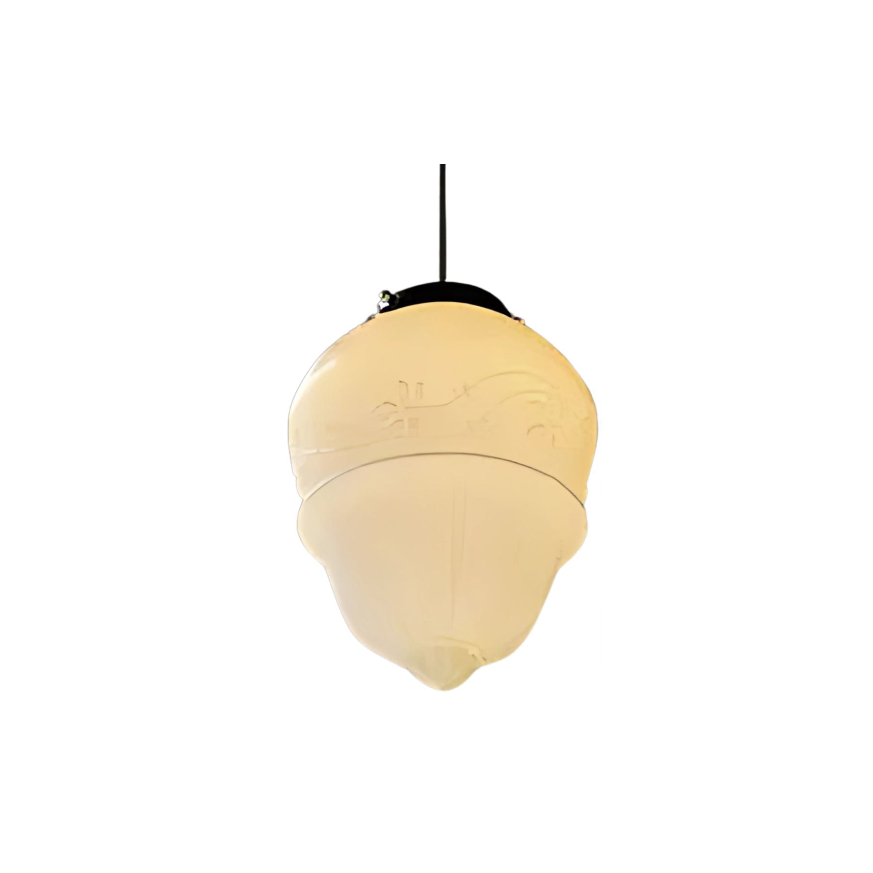Vinvano Frosted Glass Pendant Light