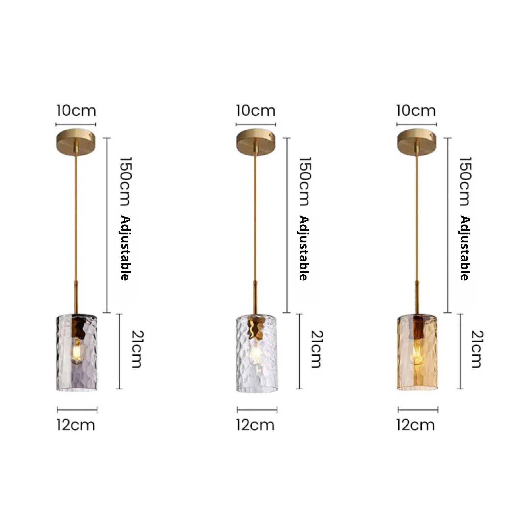 Ripano Glass Pendant Light