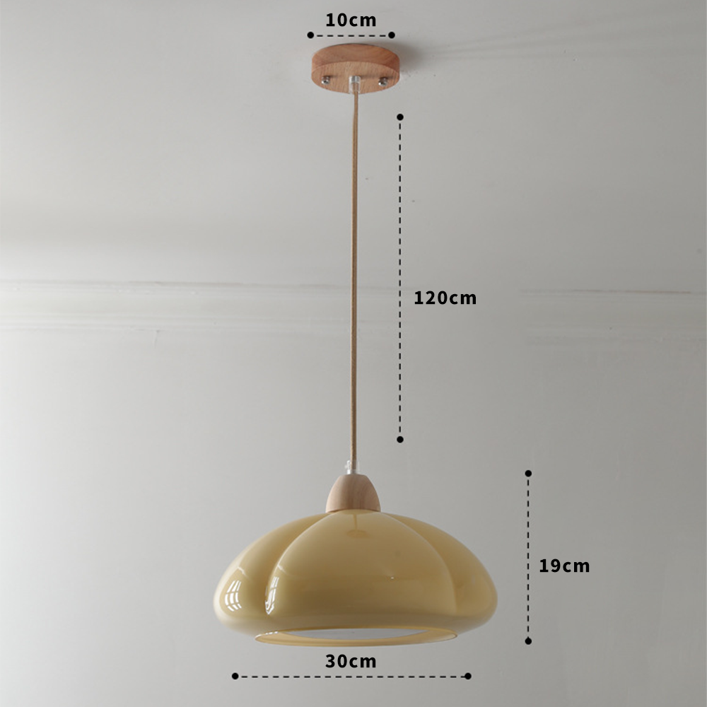 Olvano Pumpkin Pendant Light
