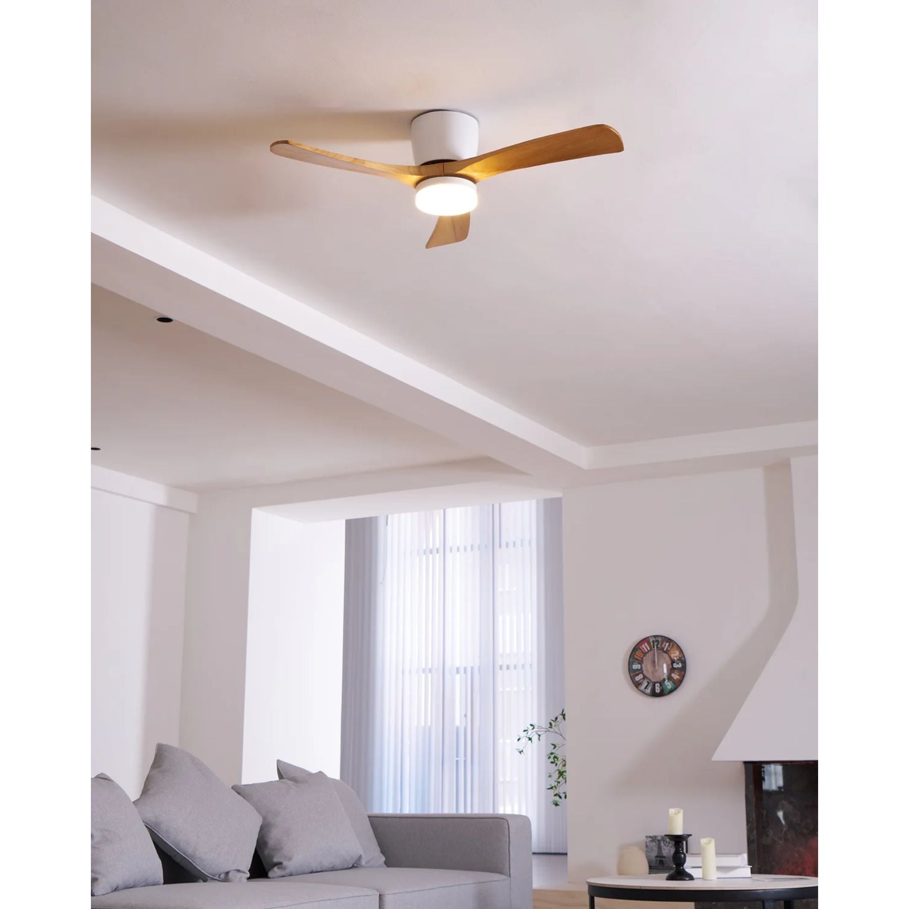 Lyvar Wooden LED Ceiling Fan