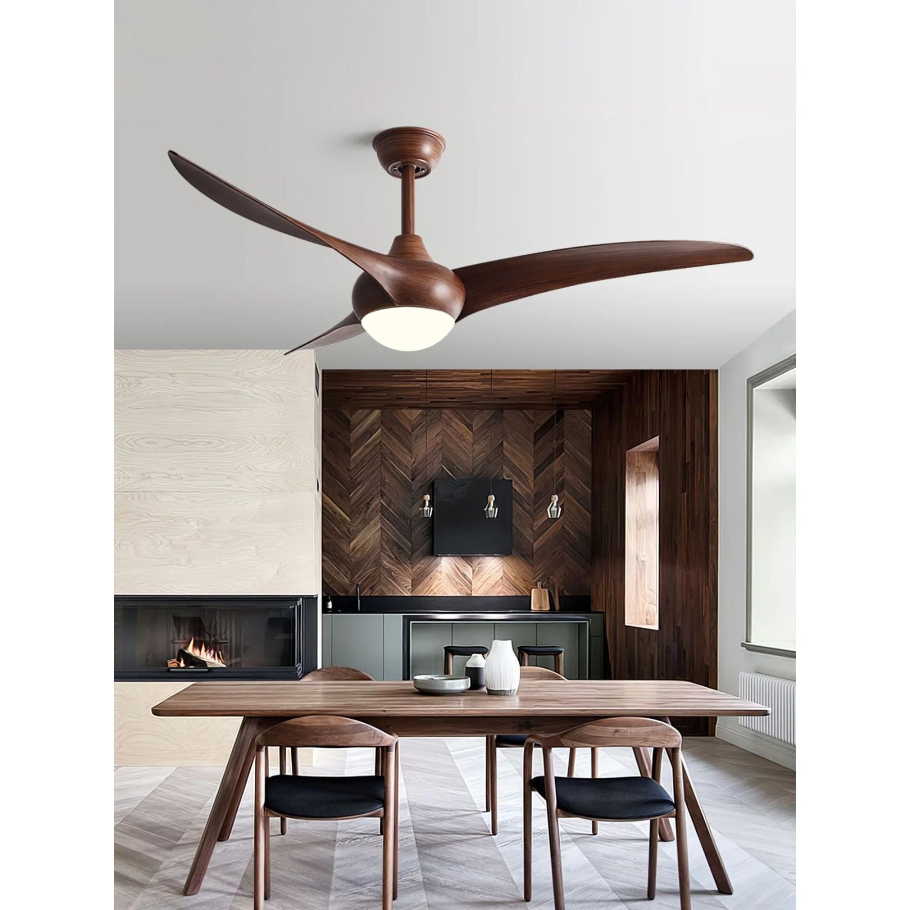Silvar Traditional LED Ceiling Fan