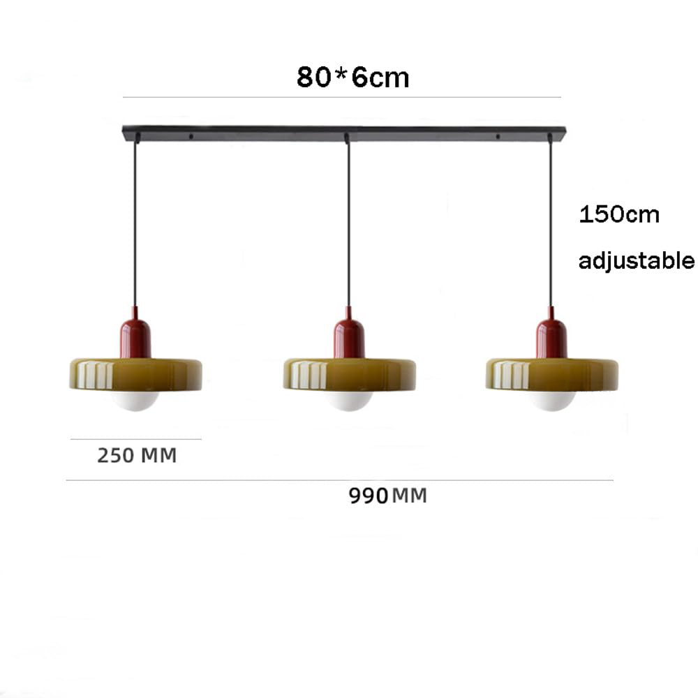 Lescon Triple Pendant Light
