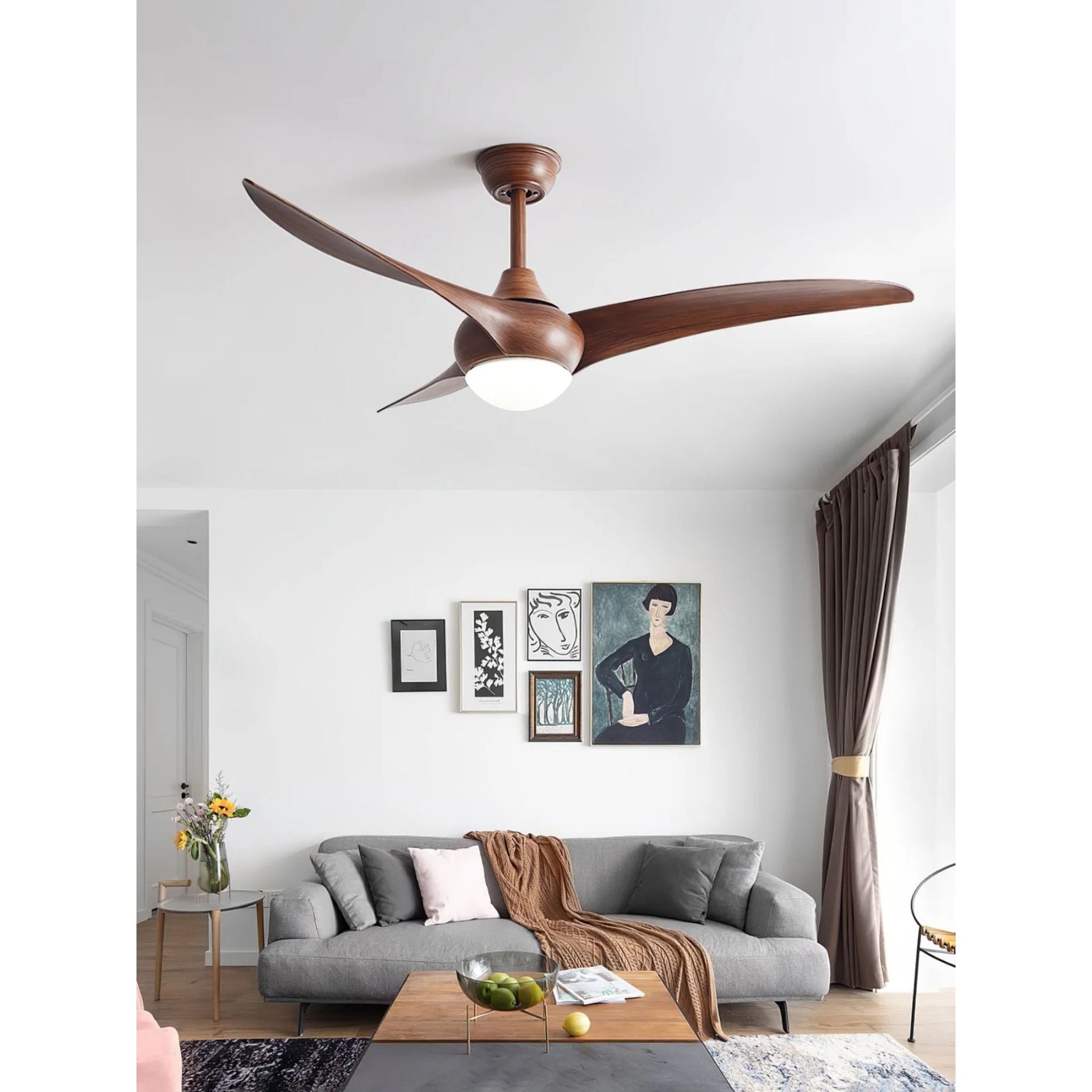 Silvar Traditional LED Ceiling Fan