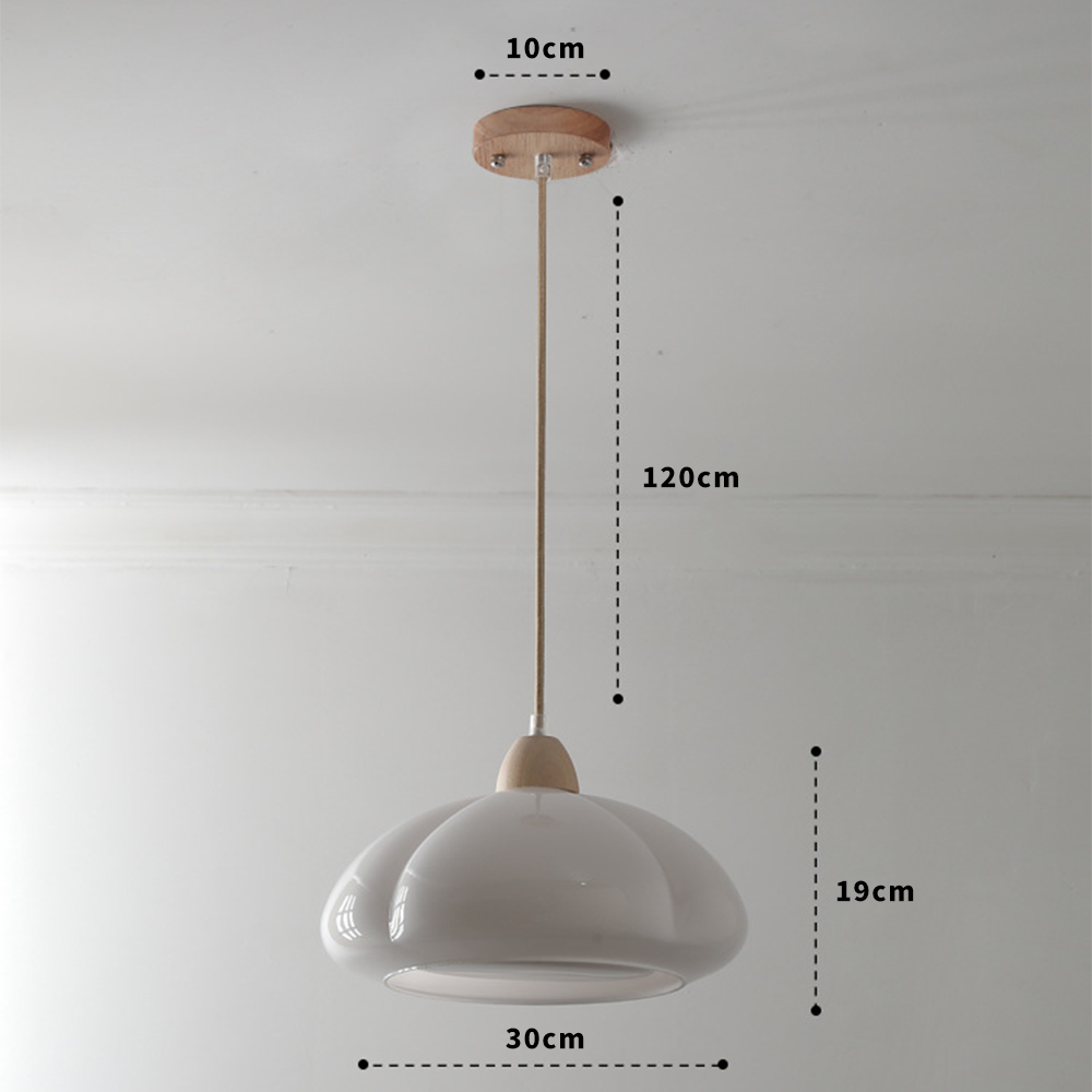 Olvano Pumpkin Pendant Light