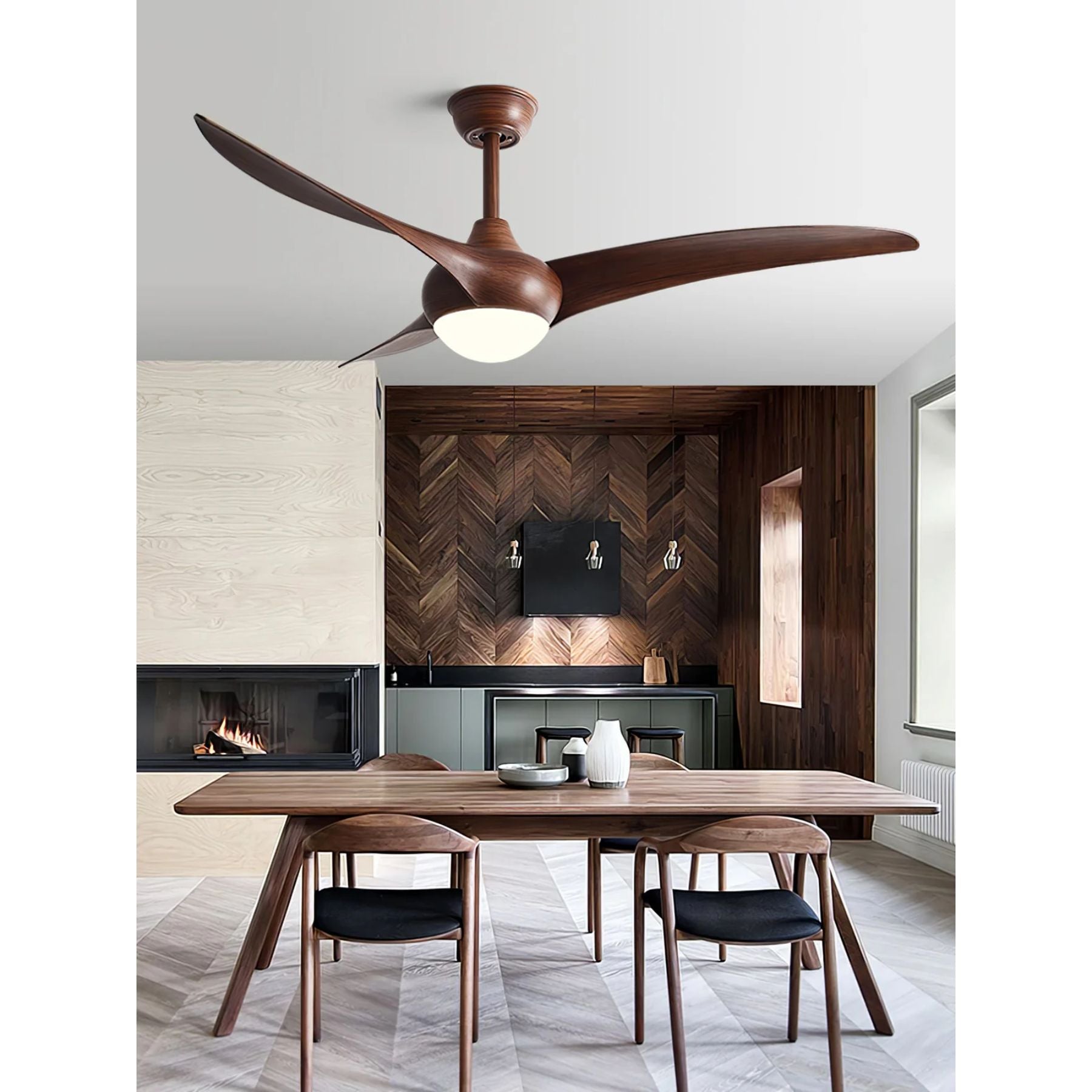 Silvar Traditional LED Ceiling Fan