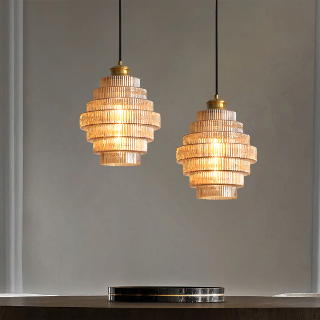 Loyenna Waved Pendant Light