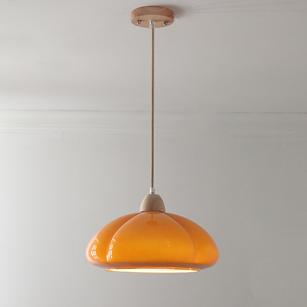 Olvano Pumpkin Pendant Light