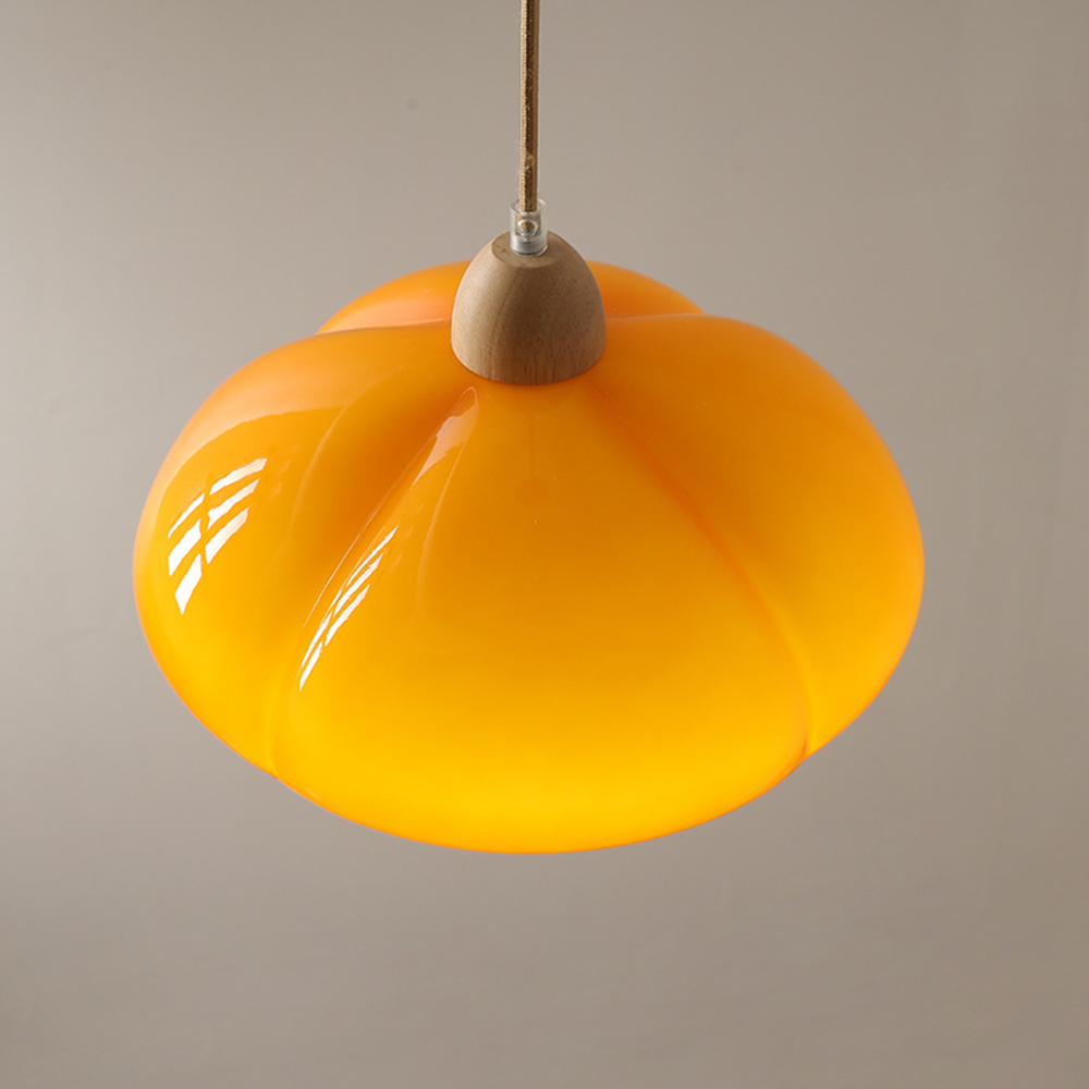 Olvano Pumpkin Pendant Light