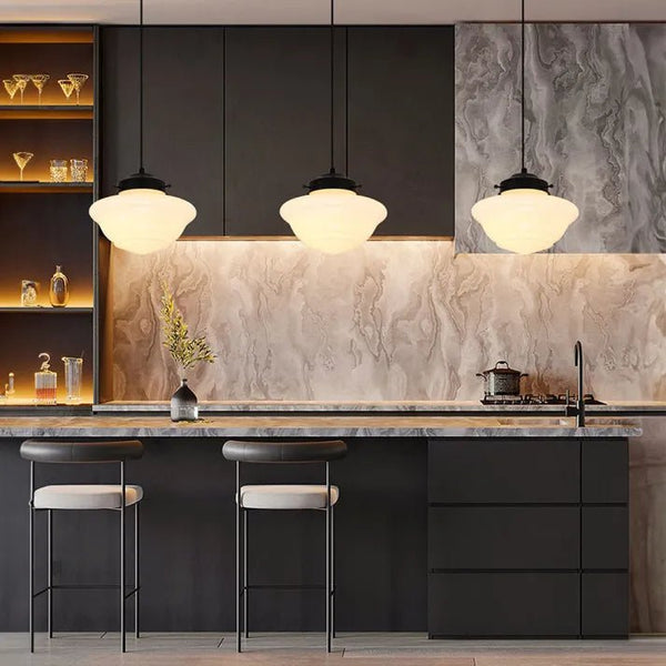 Vinvano Frosted Glass Pendant Light
