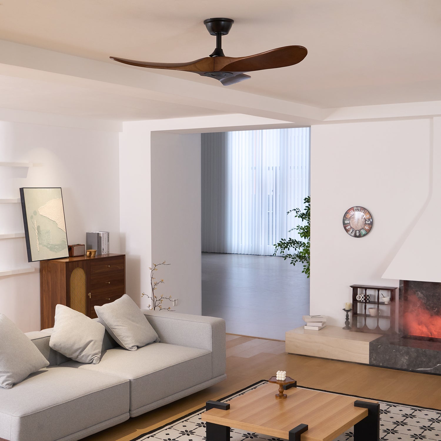 Lenaro Wooden Ceiling Fan