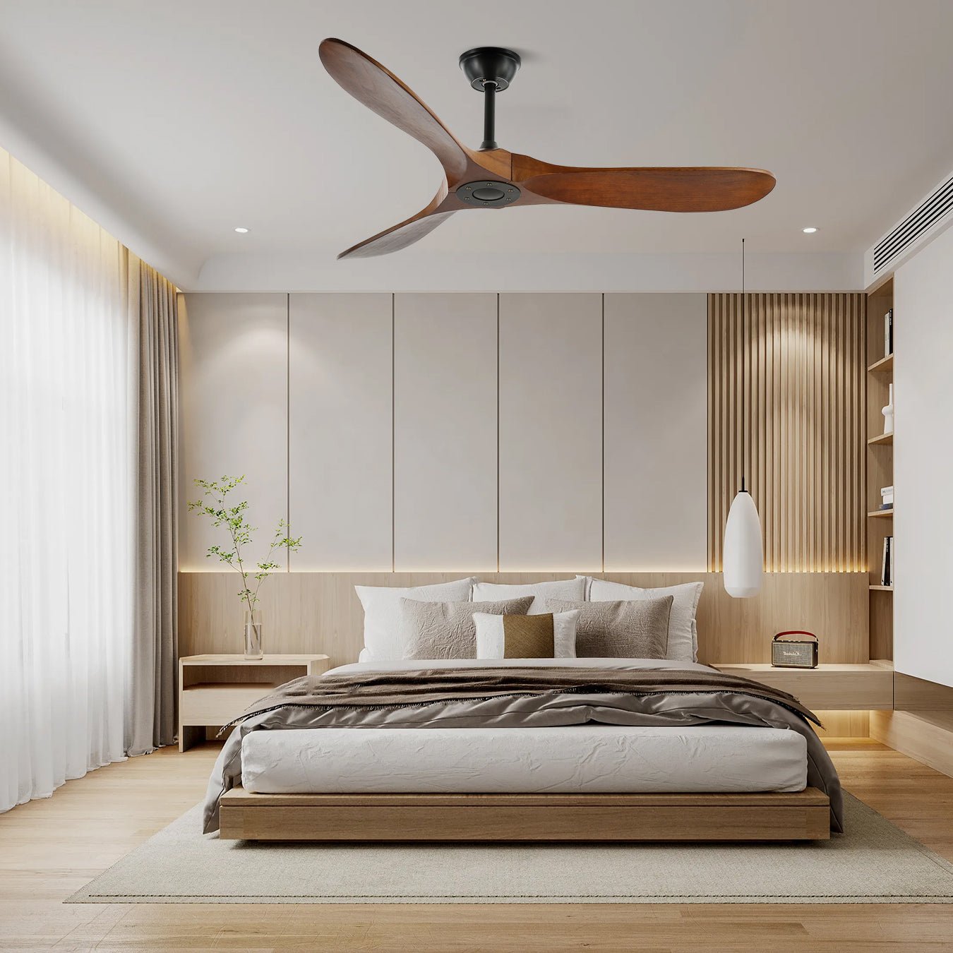 Lenaro Wooden Ceiling Fan