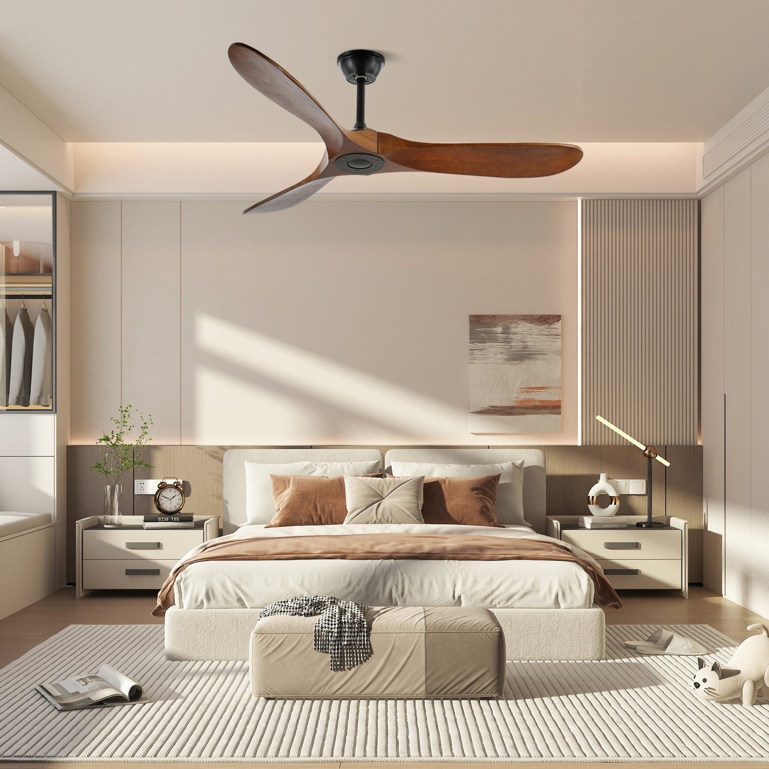 Lenaro Wooden Ceiling Fan