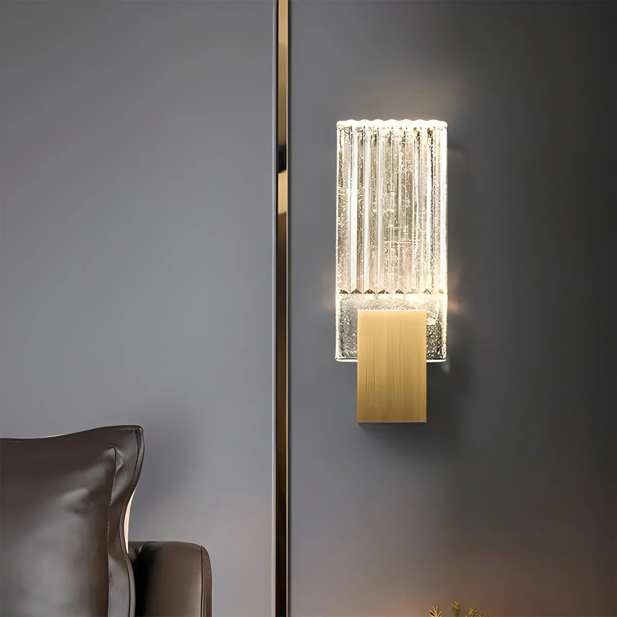 Virlano Crystal Wall Light