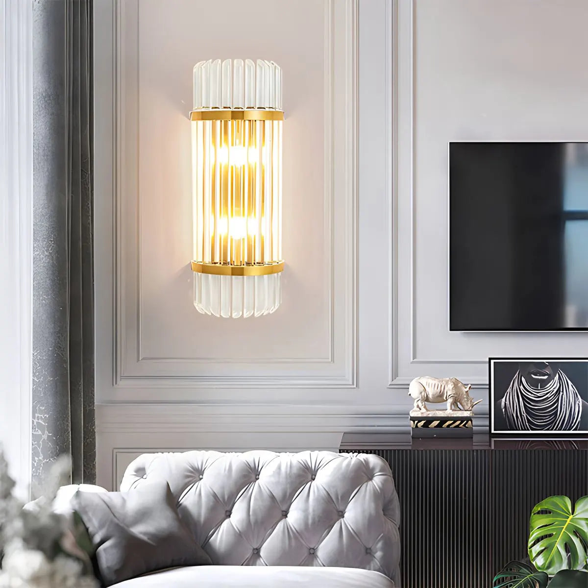 Virlano Crystal Wall Light