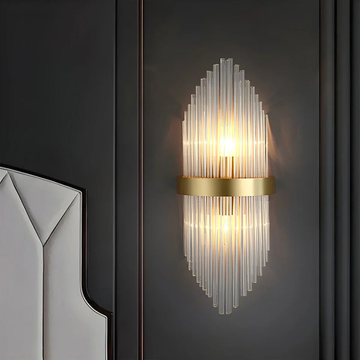 Virlano Crystal Wall Light