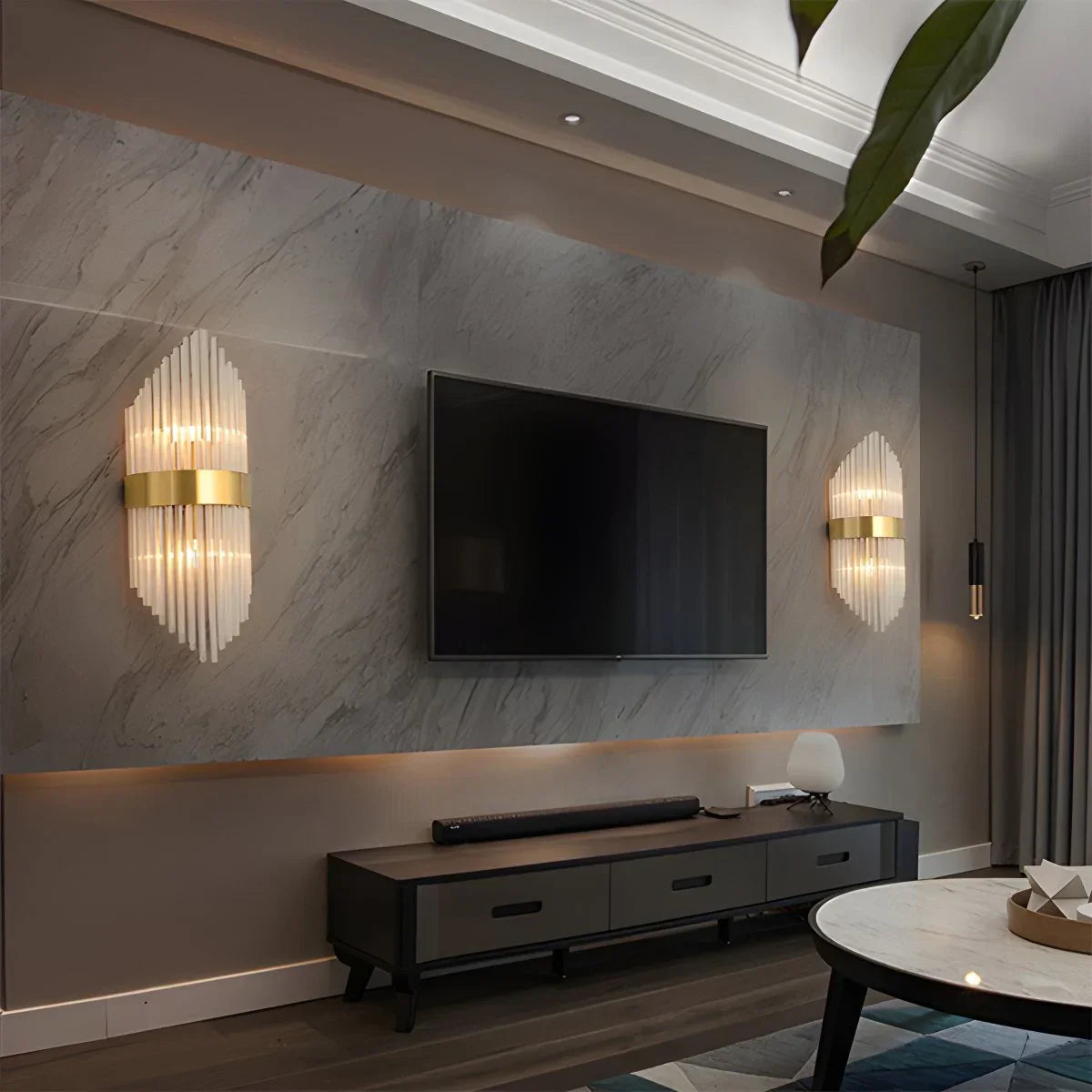 Virlano Crystal Wall Light