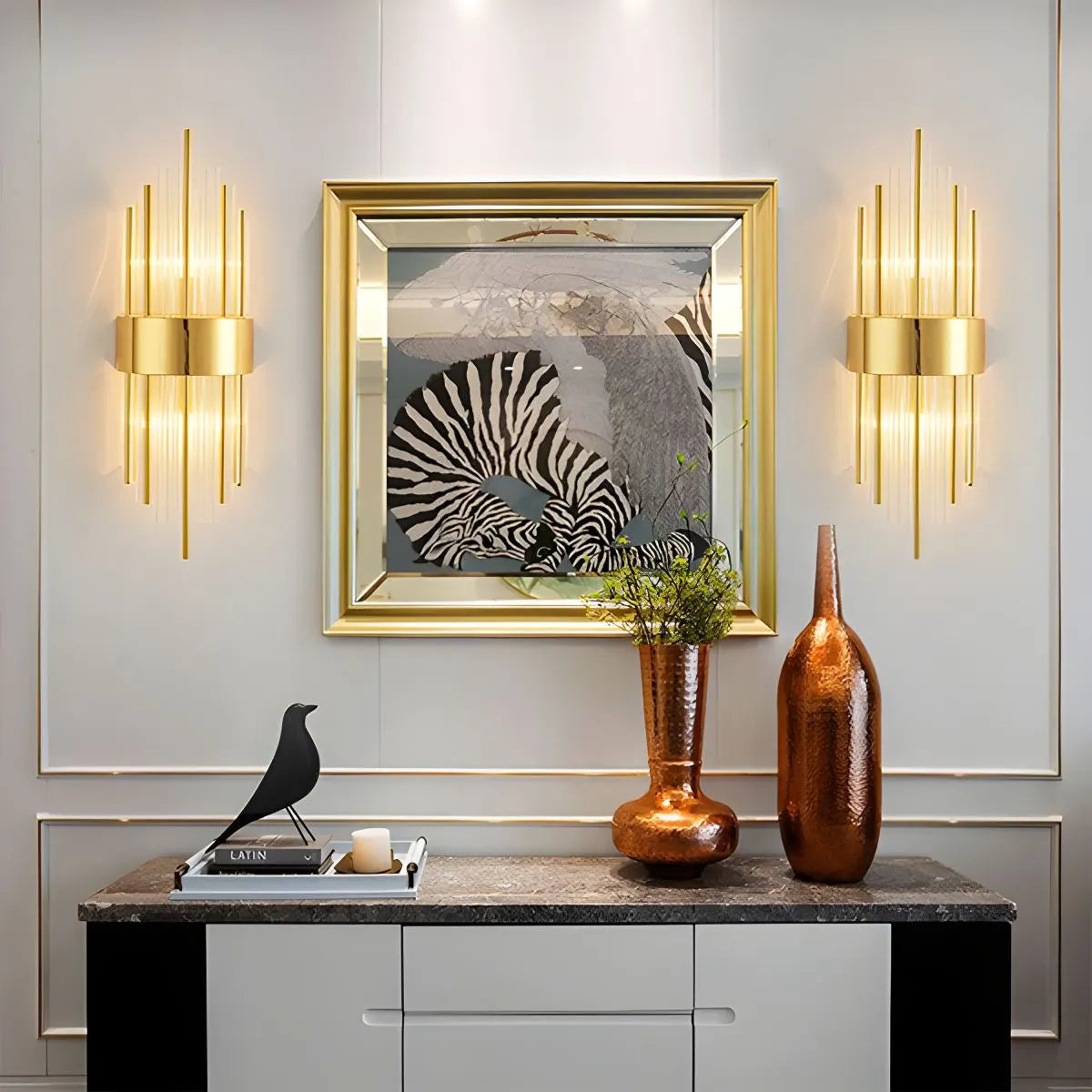 Virlano Crystal Wall Light