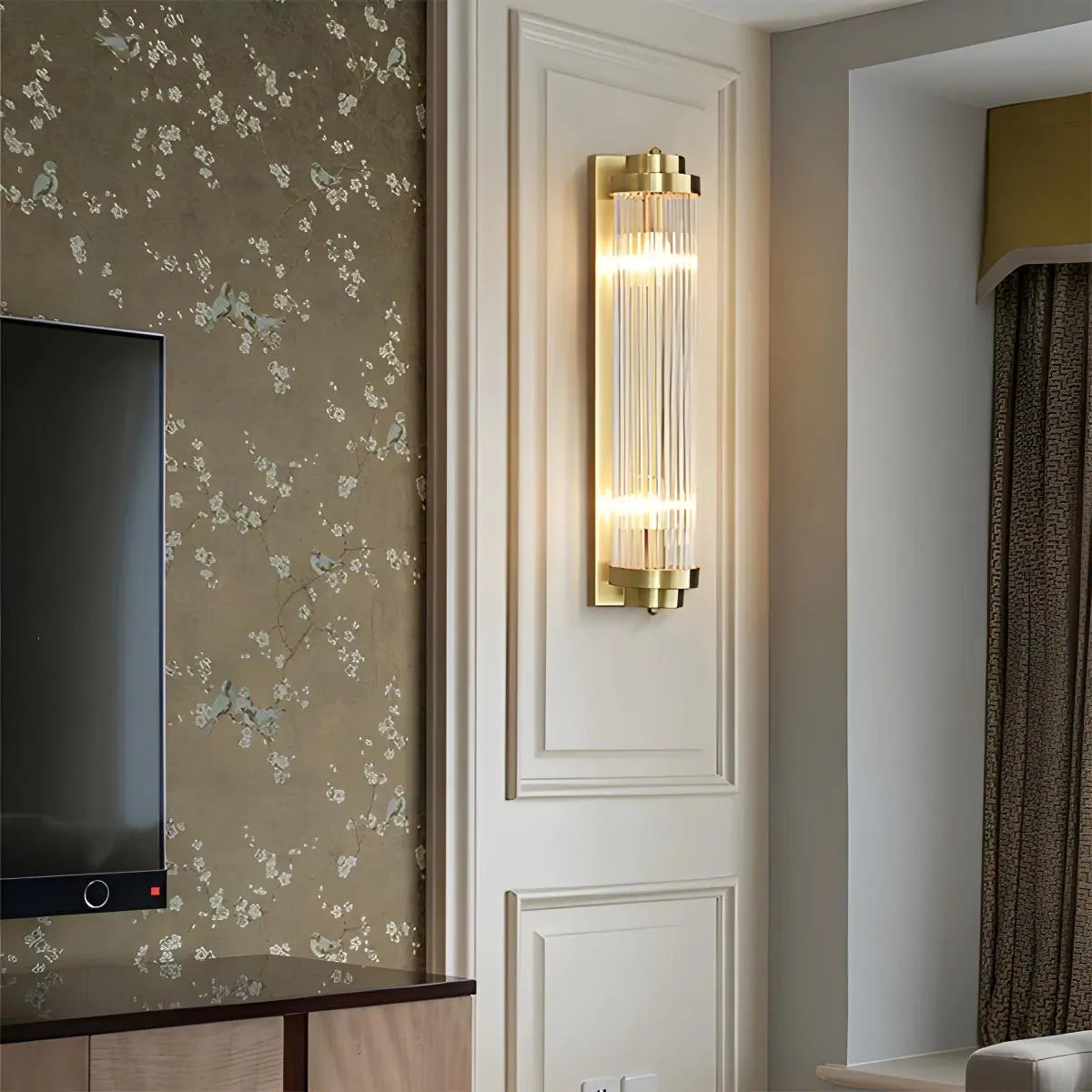Virlano Crystal Wall Light