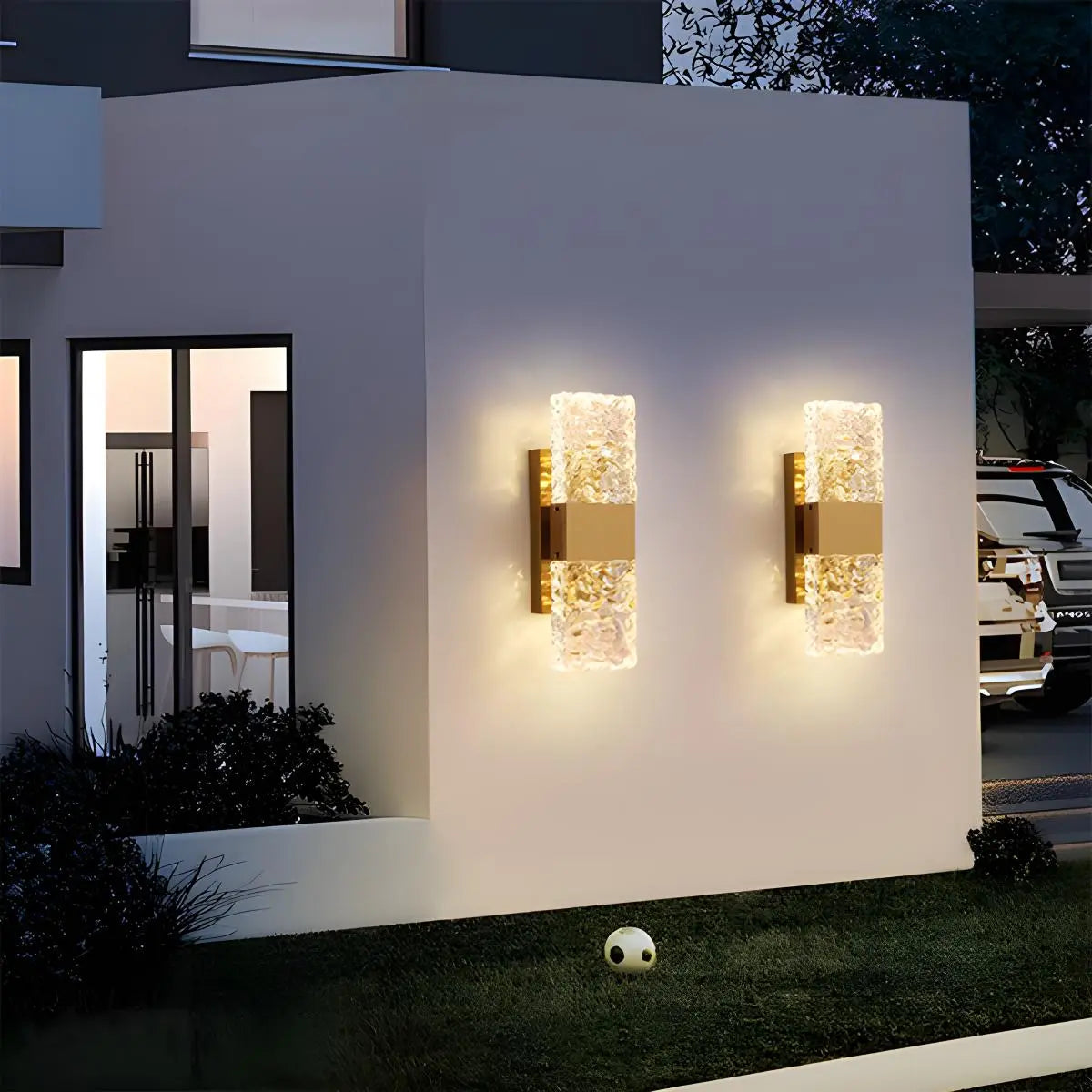 Virlano Crystal Wall Light