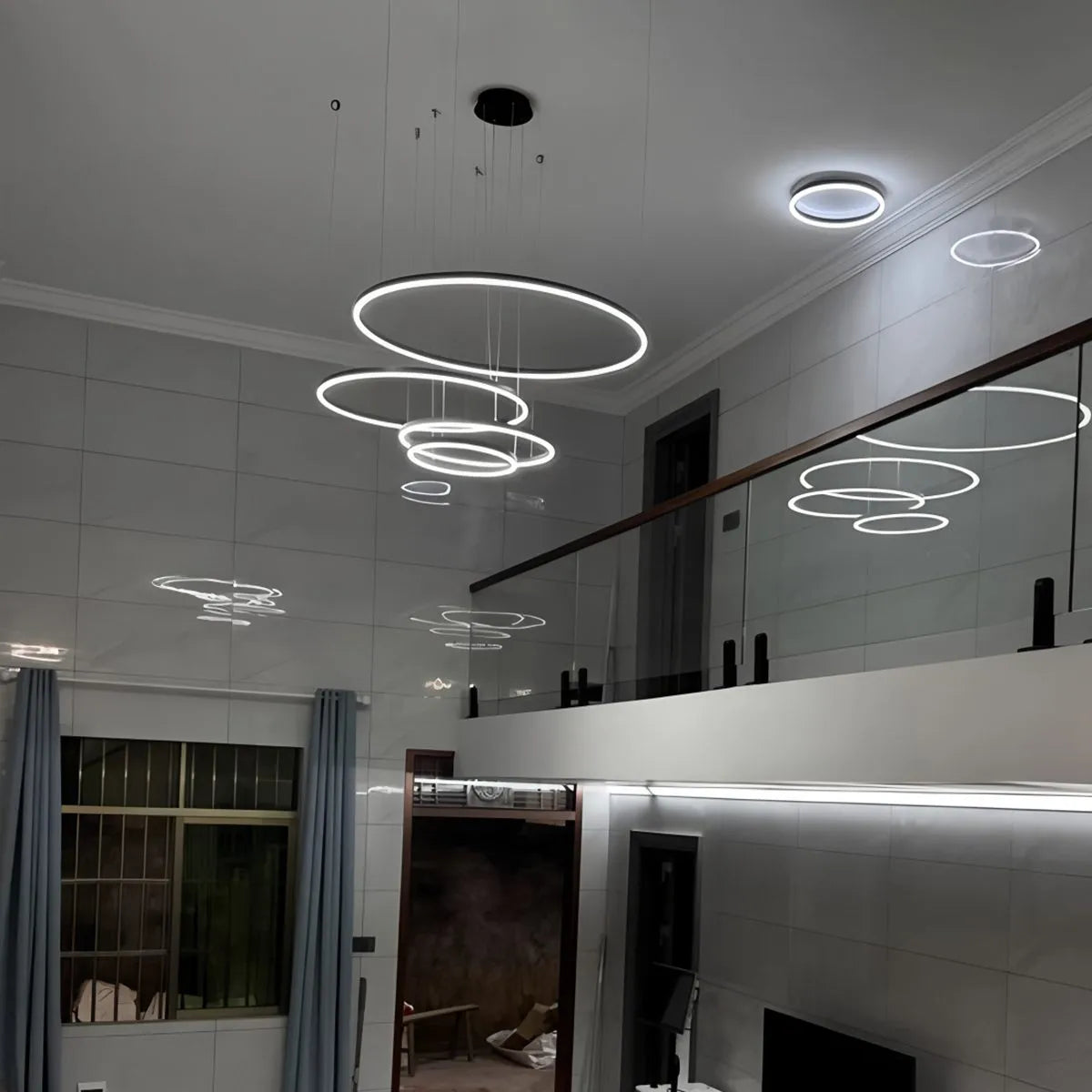 Cirvona Layered Ring Pendant Light
