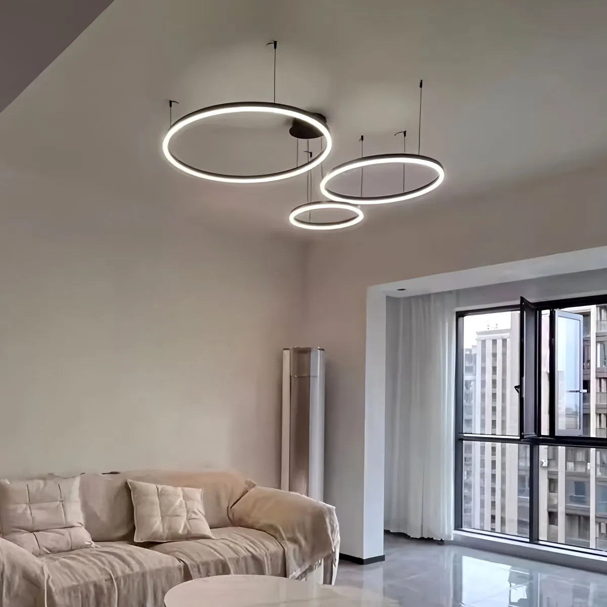 Cirvona Layered Ring Pendant Light