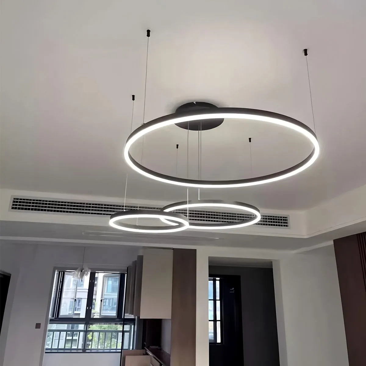Cirvona Layered Ring Pendant Light
