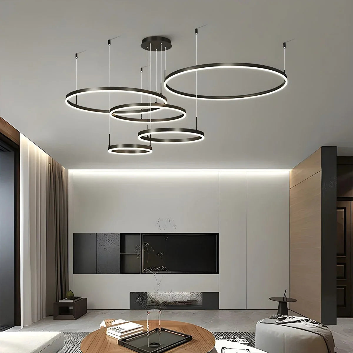 Cirvona Layered Ring Pendant Light