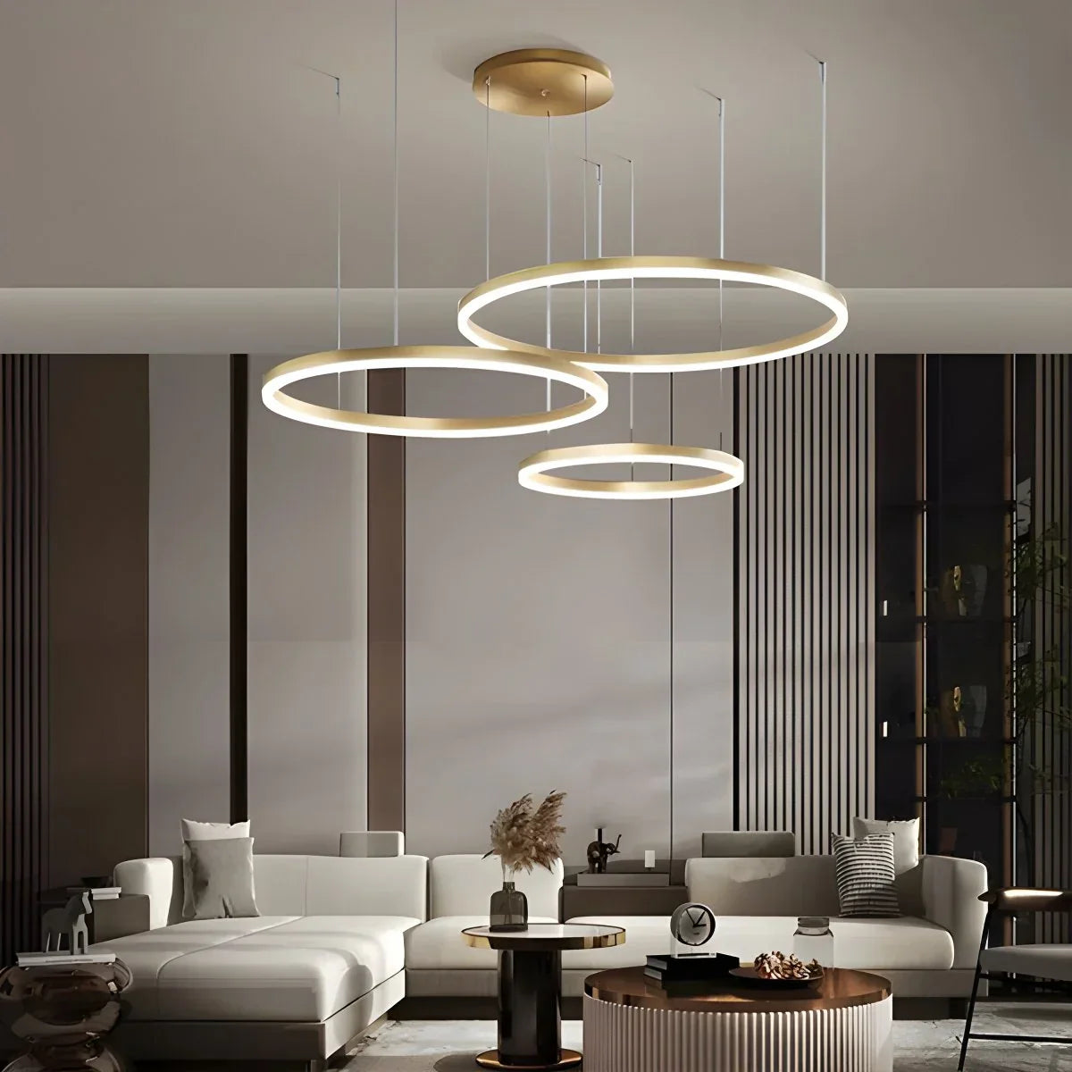 Cirvona Layered Ring Pendant Light