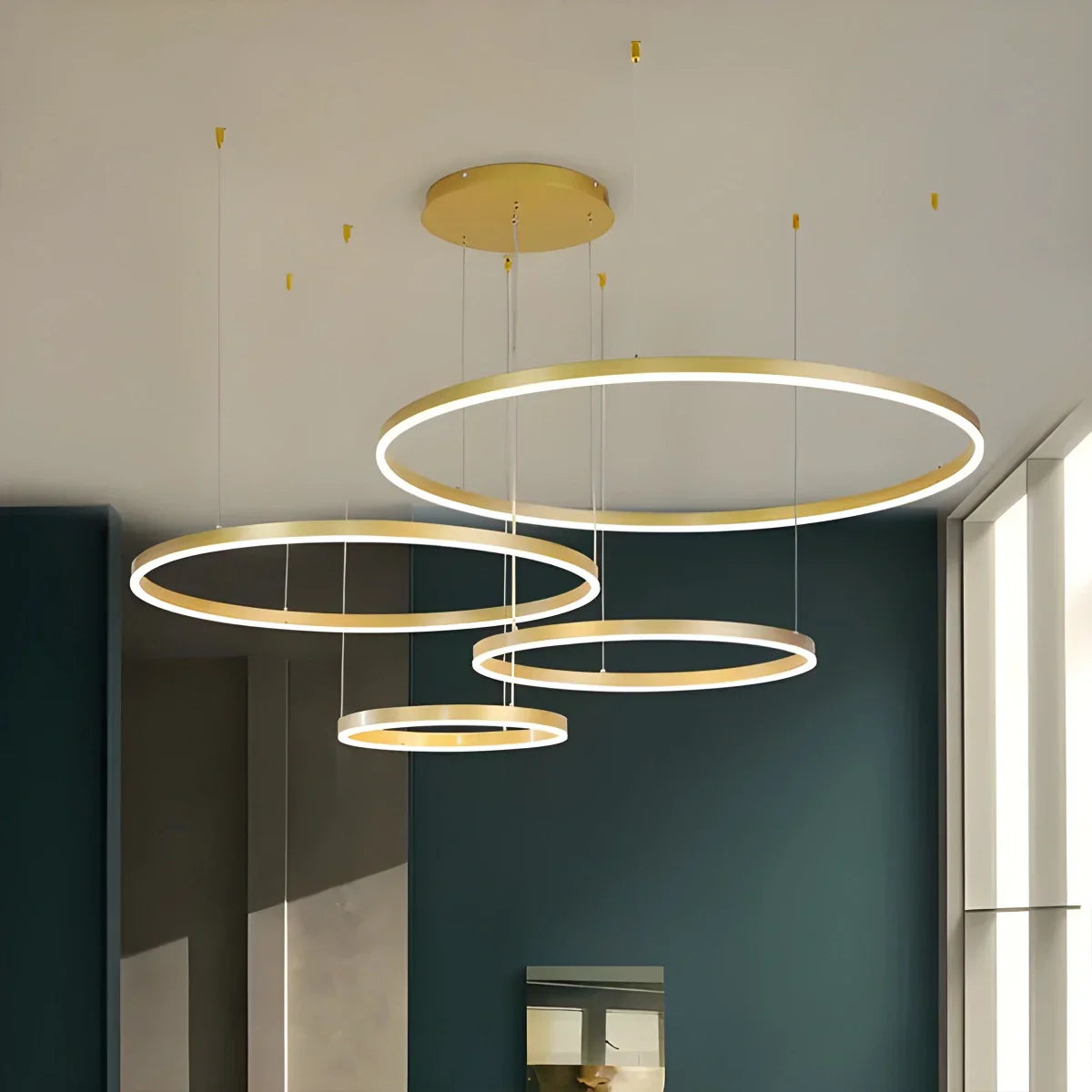 Cirvona Layered Ring Pendant Light