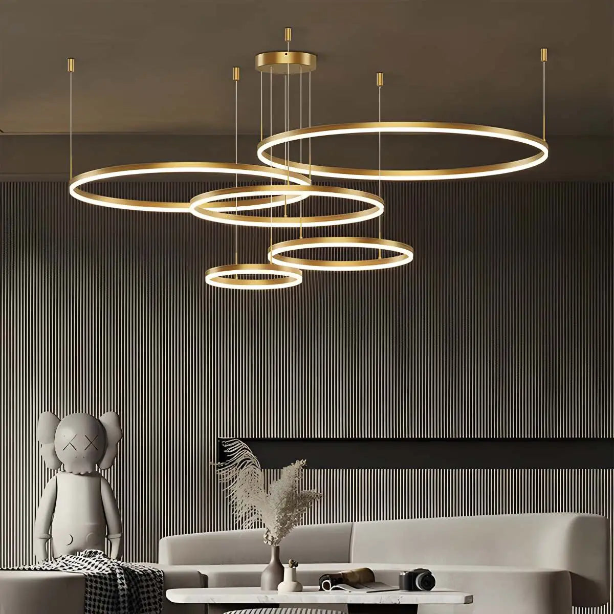 Cirvona Layered Ring Pendant Light