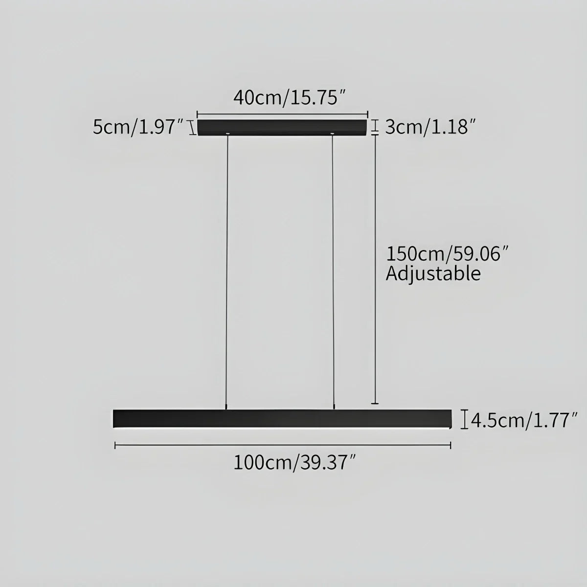 Ceylanzo Linear Pendant Light