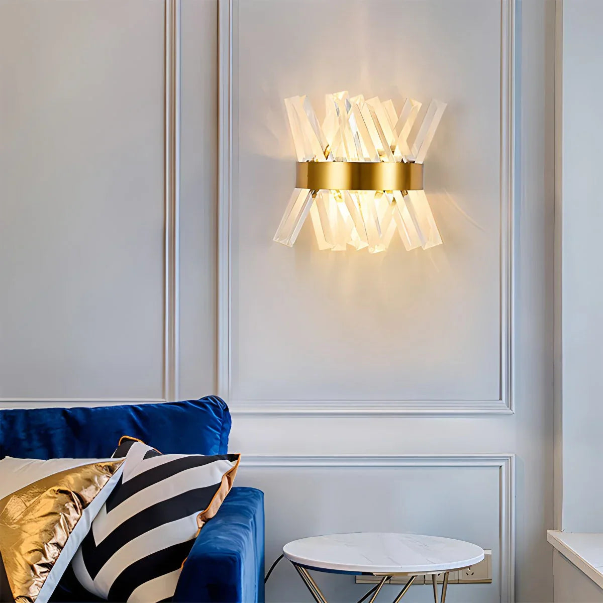 Virlano Crystal Wall Light