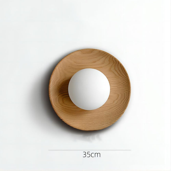 Ozaro Wooden Wall Light
