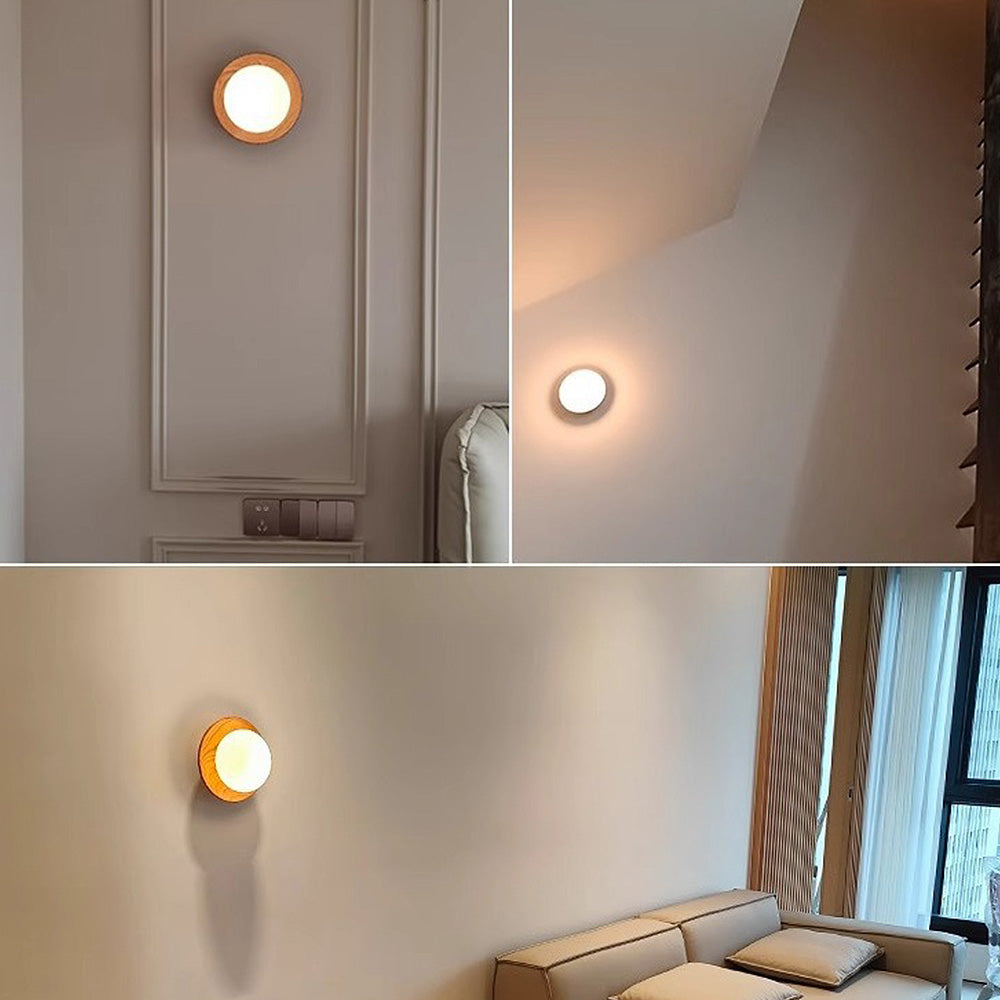 Ozaro Wooden Wall Light