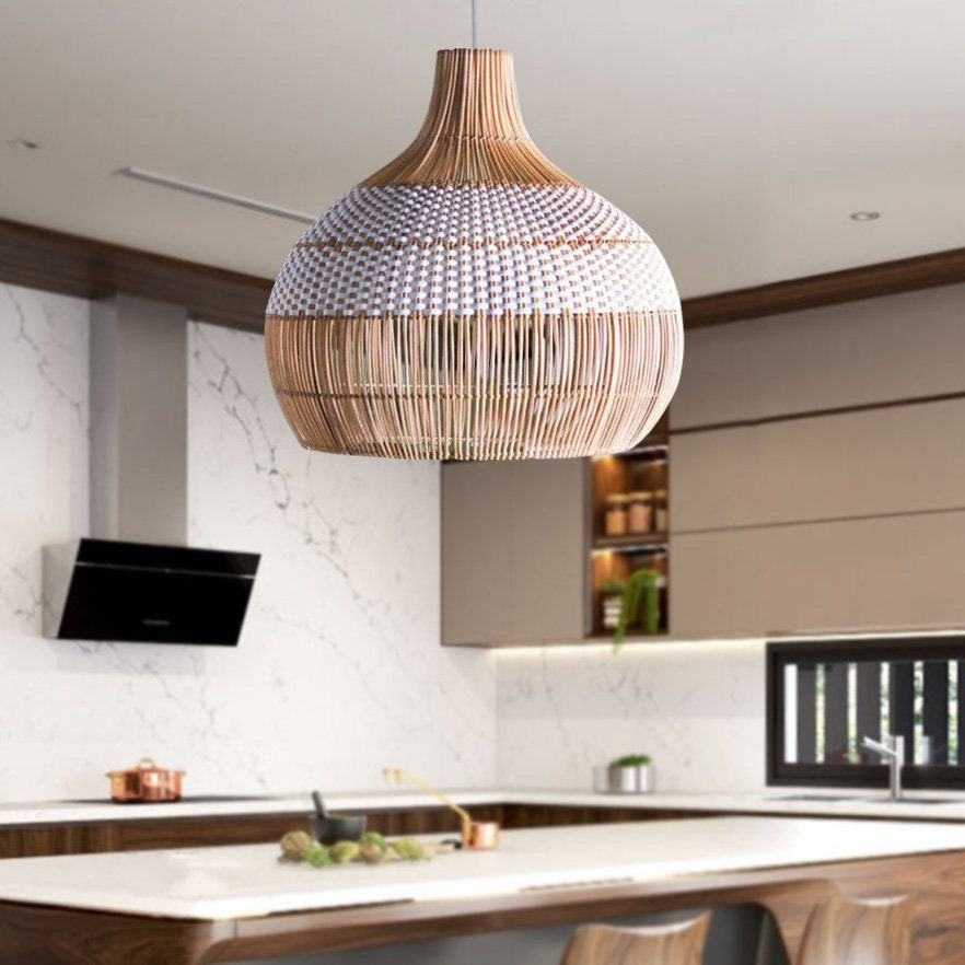 Aveleno Woven Boho Pendant Light