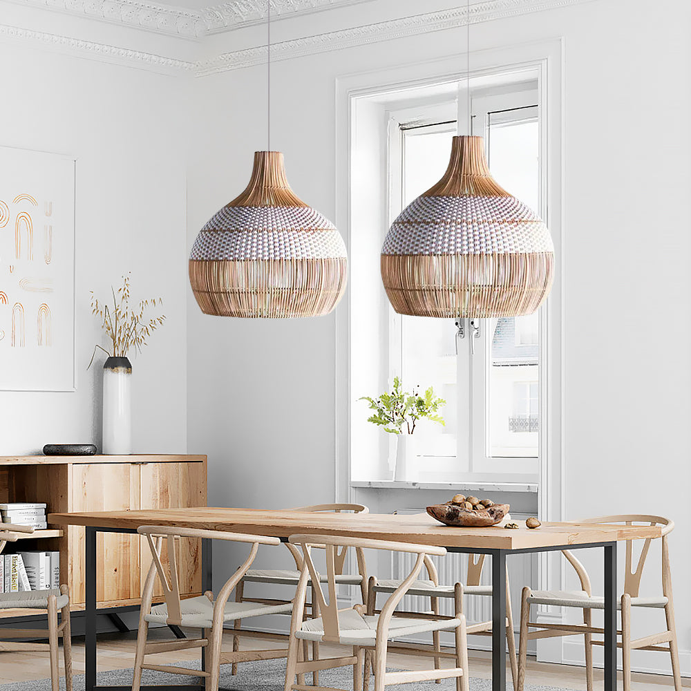 Aveleno Woven Boho Pendant Light