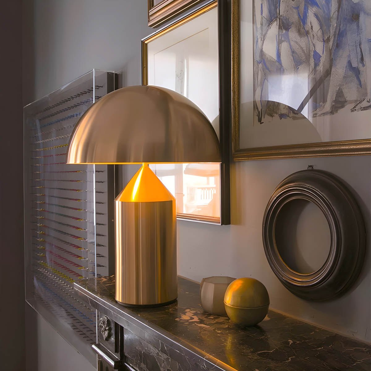 Estavo Mushroom Table Lamp
